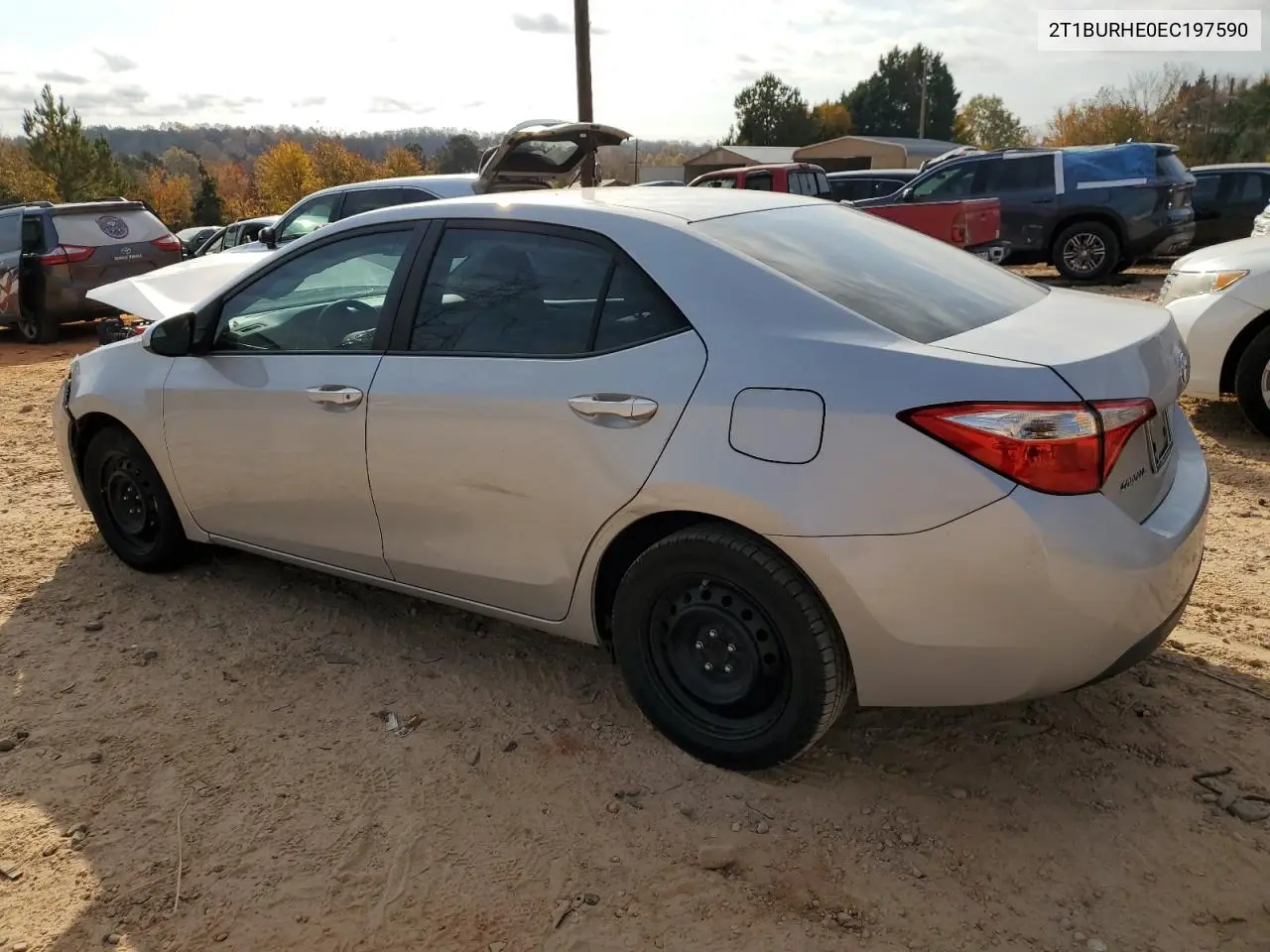 2T1BURHE0EC197590 2014 Toyota Corolla L