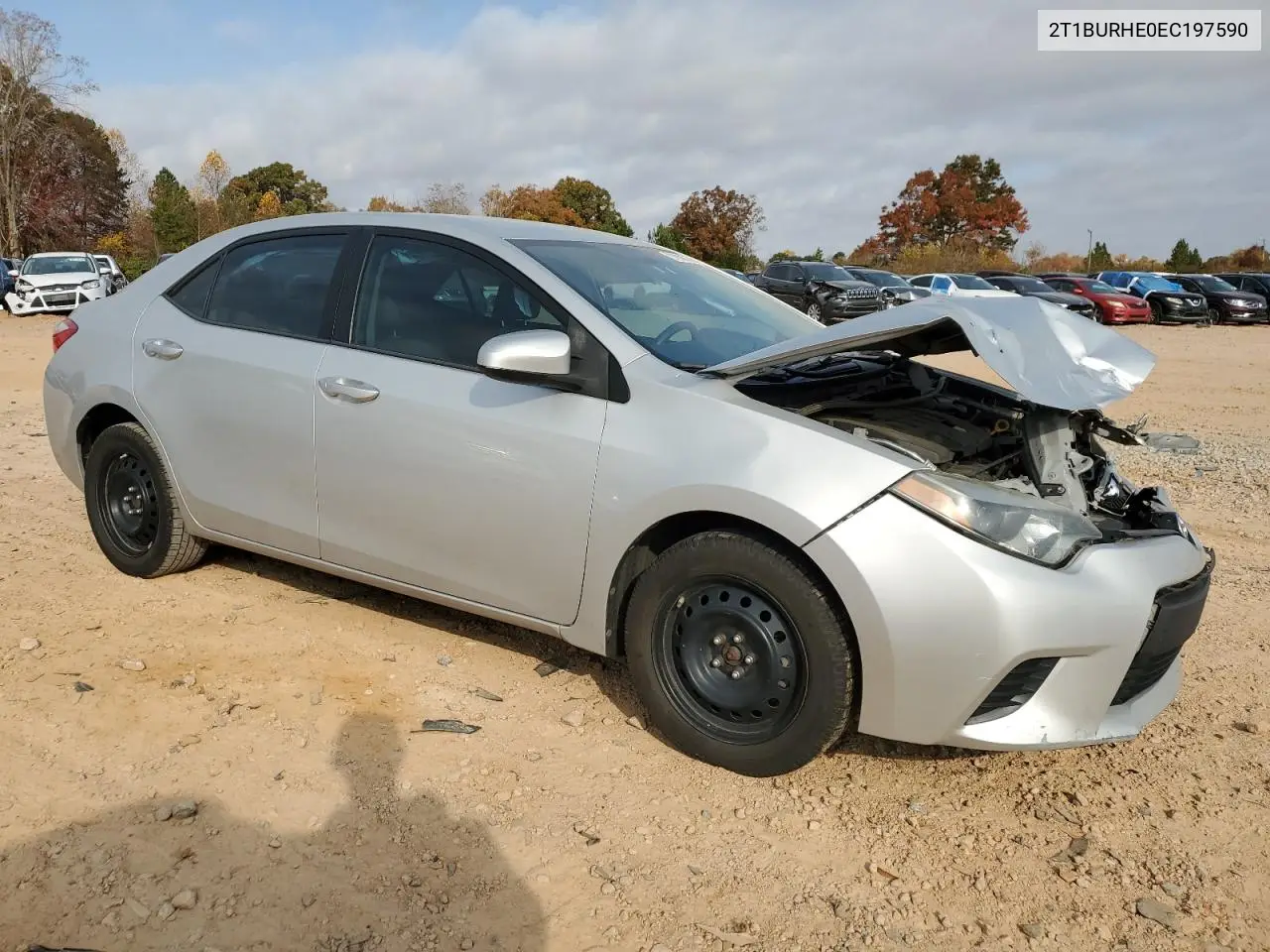 2T1BURHE0EC197590 2014 Toyota Corolla L