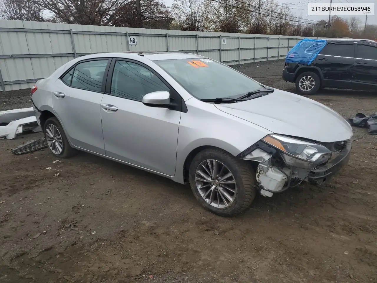 2T1BURHE9EC058946 2014 Toyota Corolla L