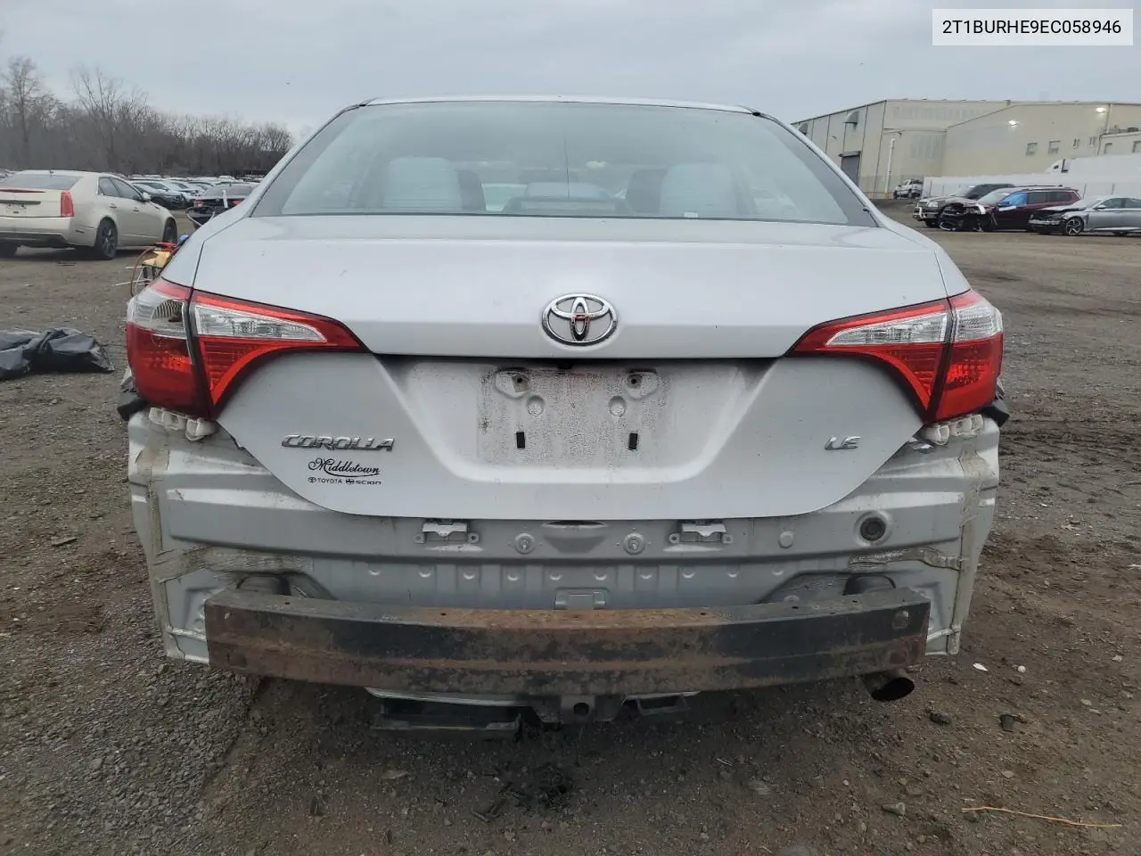 2T1BURHE9EC058946 2014 Toyota Corolla L