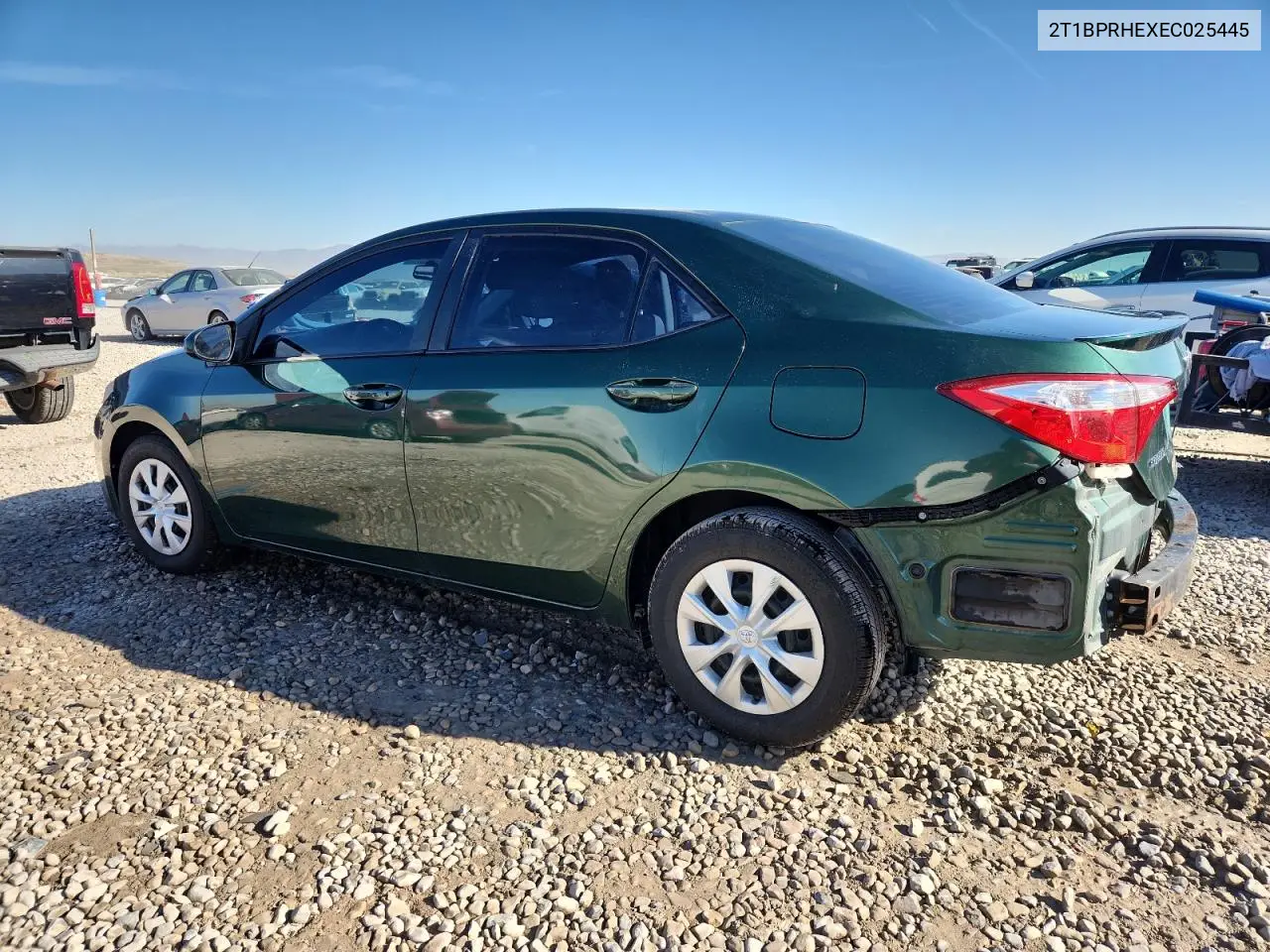 2T1BPRHEXEC025445 2014 Toyota Corolla Eco