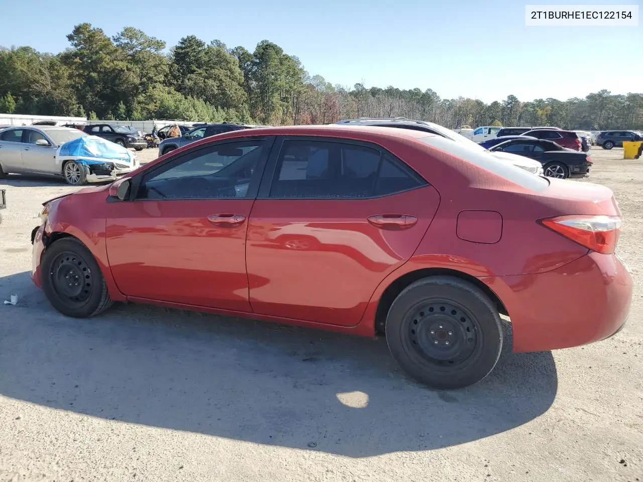 2T1BURHE1EC122154 2014 Toyota Corolla L