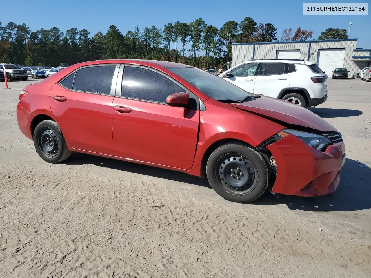 2T1BURHE1EC122154 2014 Toyota Corolla L
