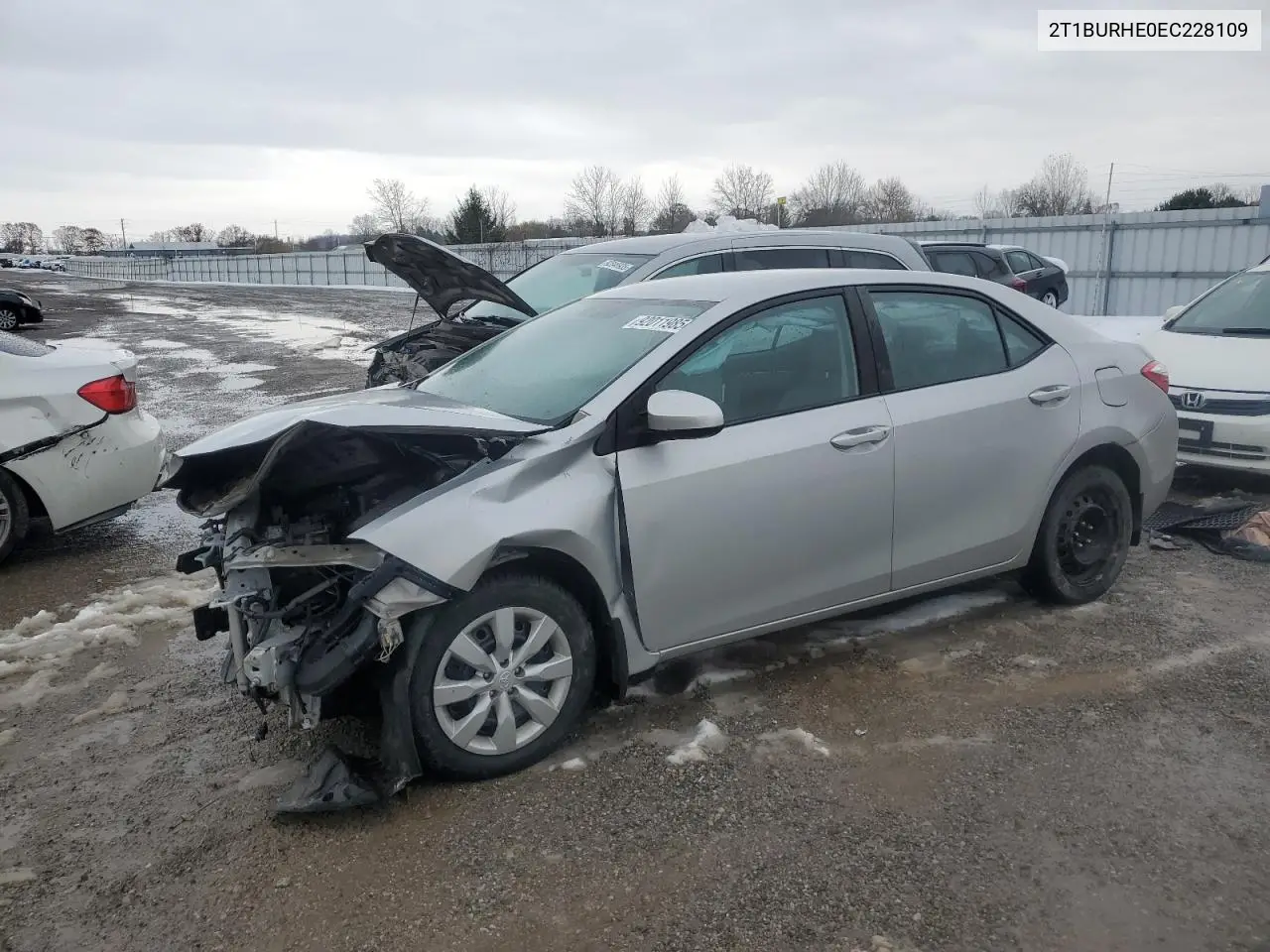 2T1BURHE0EC228109 2014 Toyota Corolla L