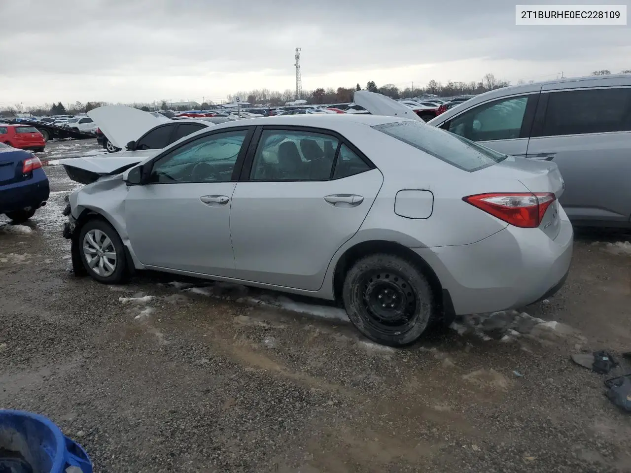 2T1BURHE0EC228109 2014 Toyota Corolla L