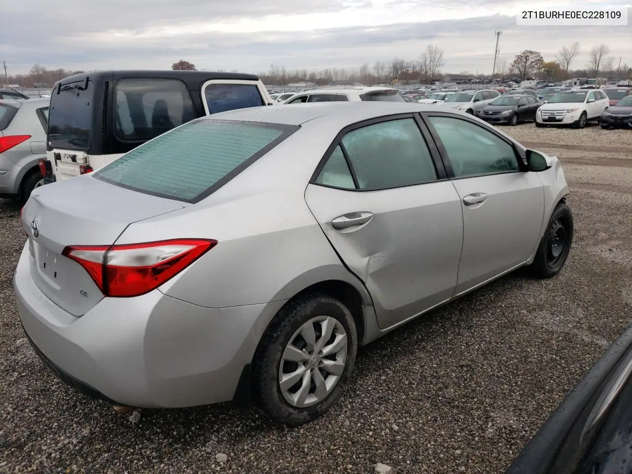 2T1BURHE0EC228109 2014 Toyota Corolla L
