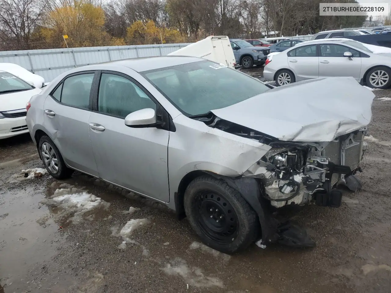 2T1BURHE0EC228109 2014 Toyota Corolla L
