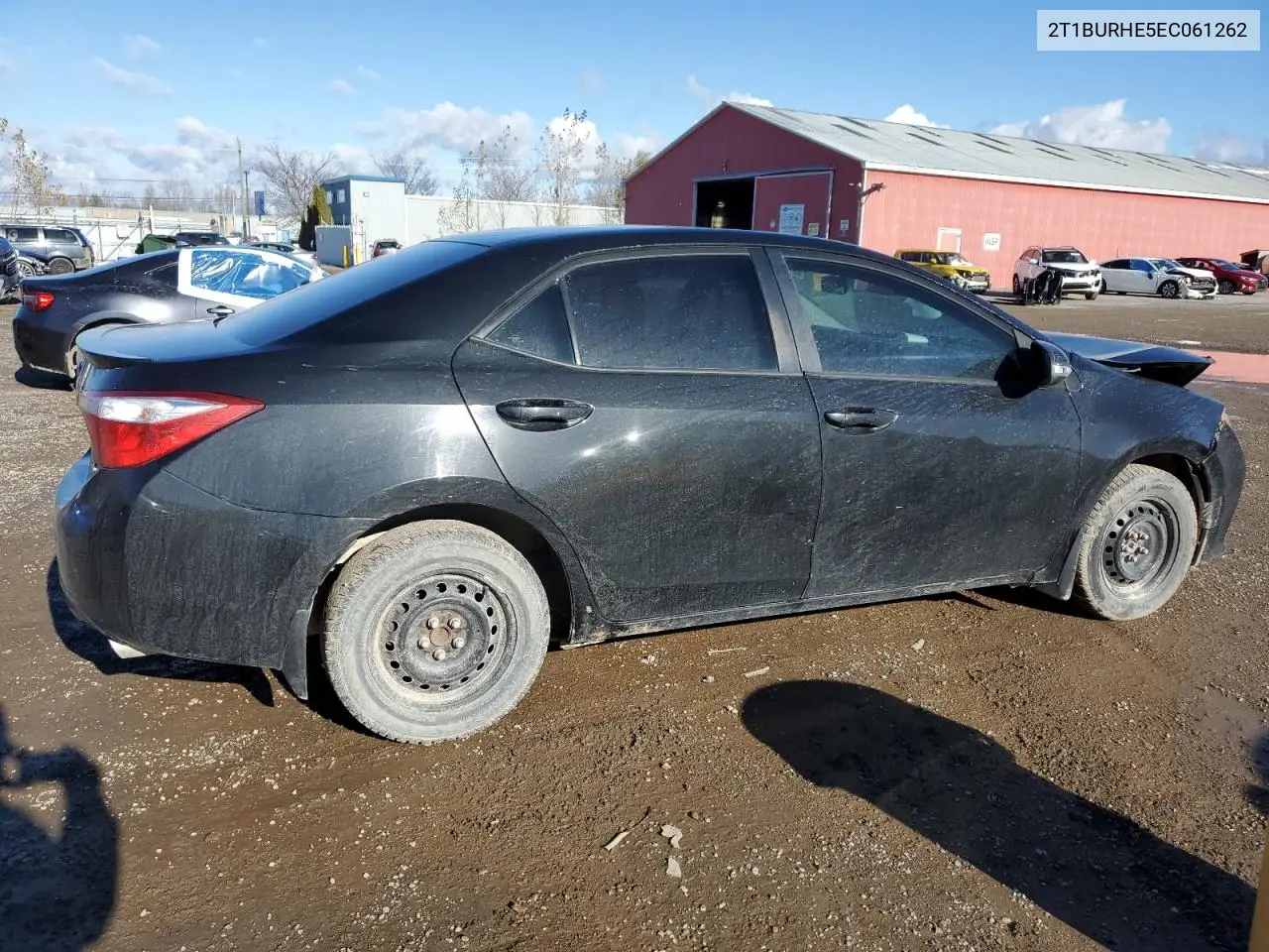 2T1BURHE5EC061262 2014 Toyota Corolla L