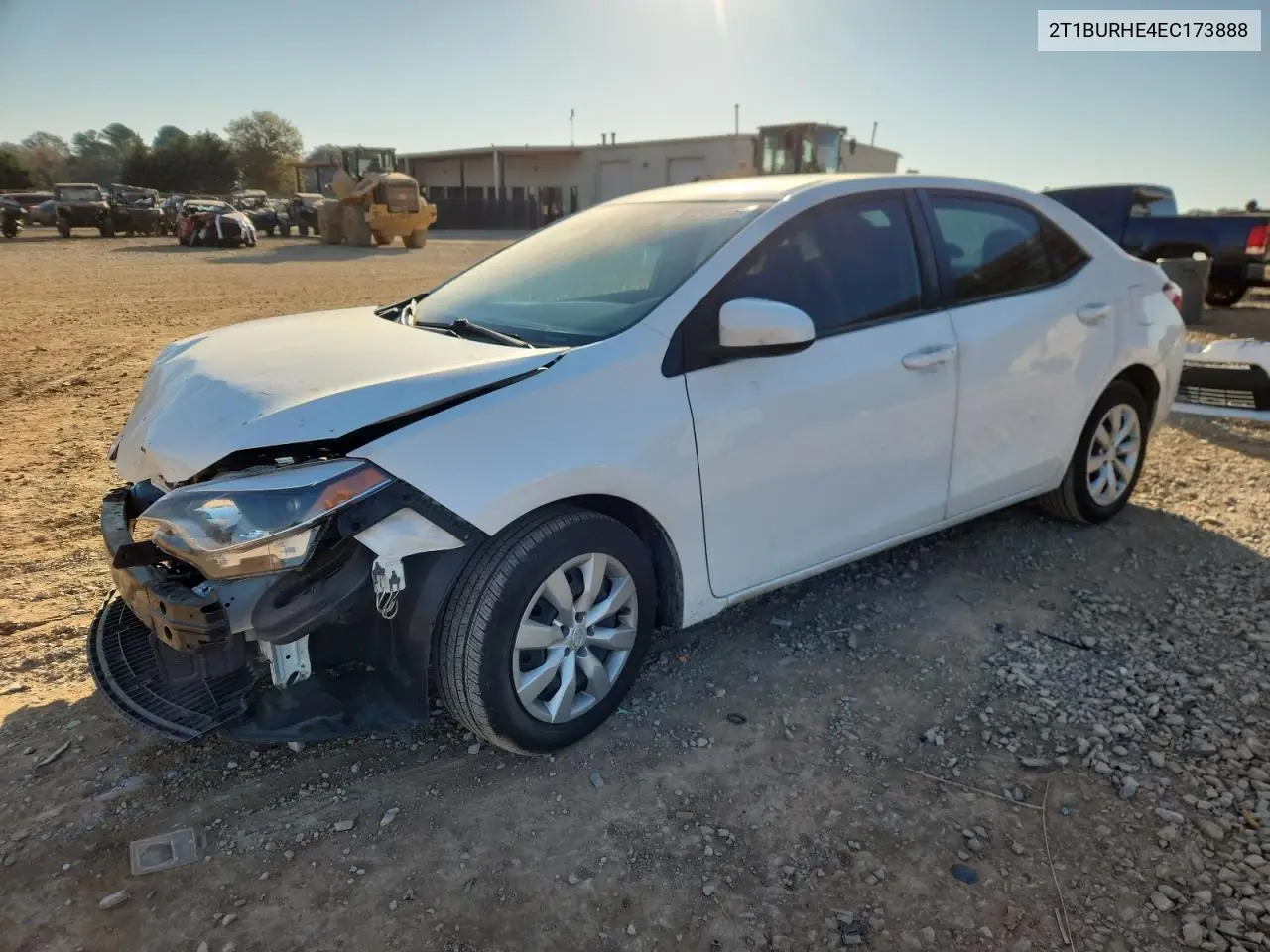 2T1BURHE4EC173888 2014 Toyota Corolla L