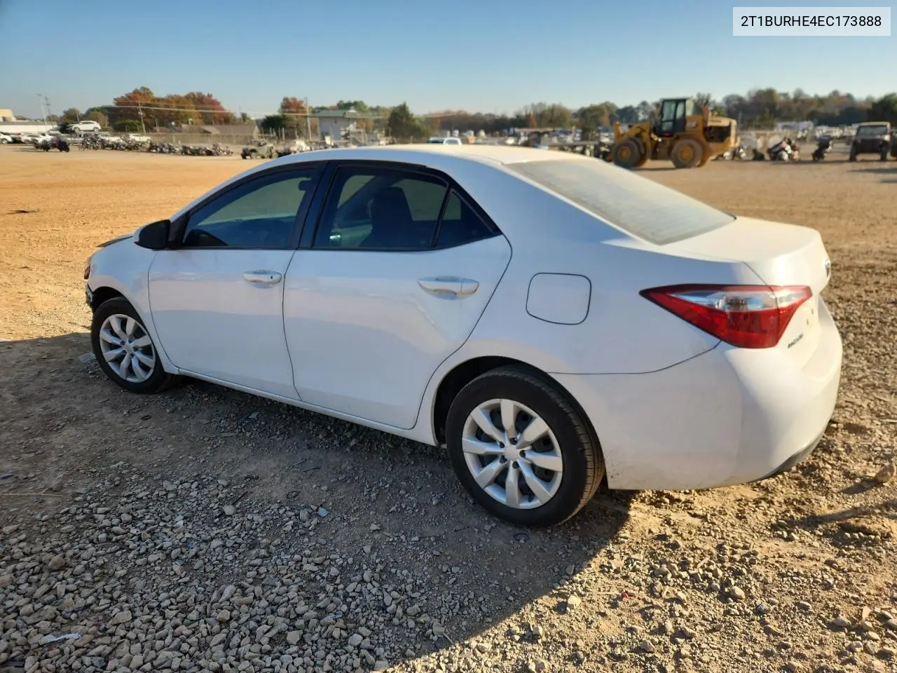 2T1BURHE4EC173888 2014 Toyota Corolla L