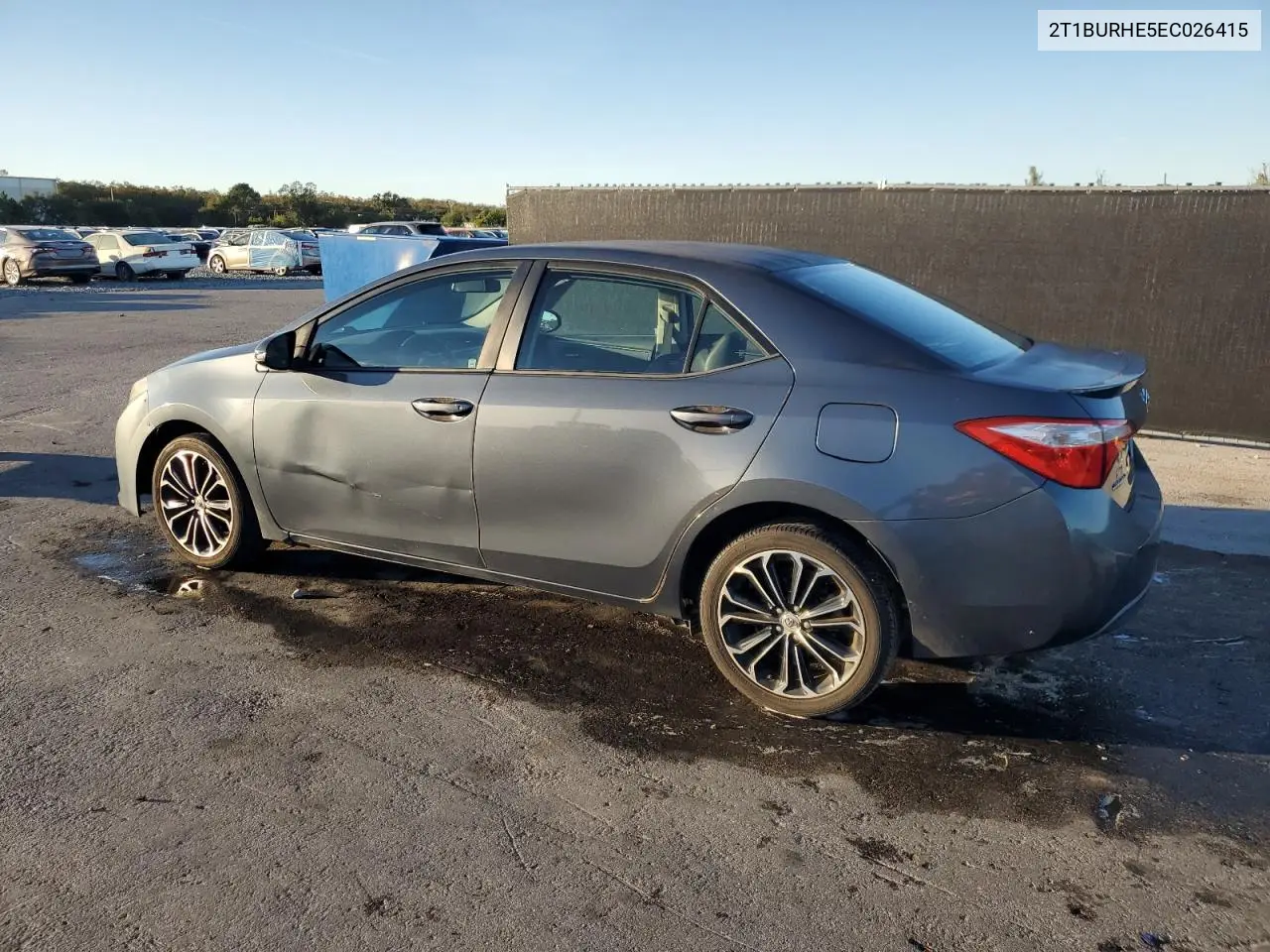 2T1BURHE5EC026415 2014 Toyota Corolla L