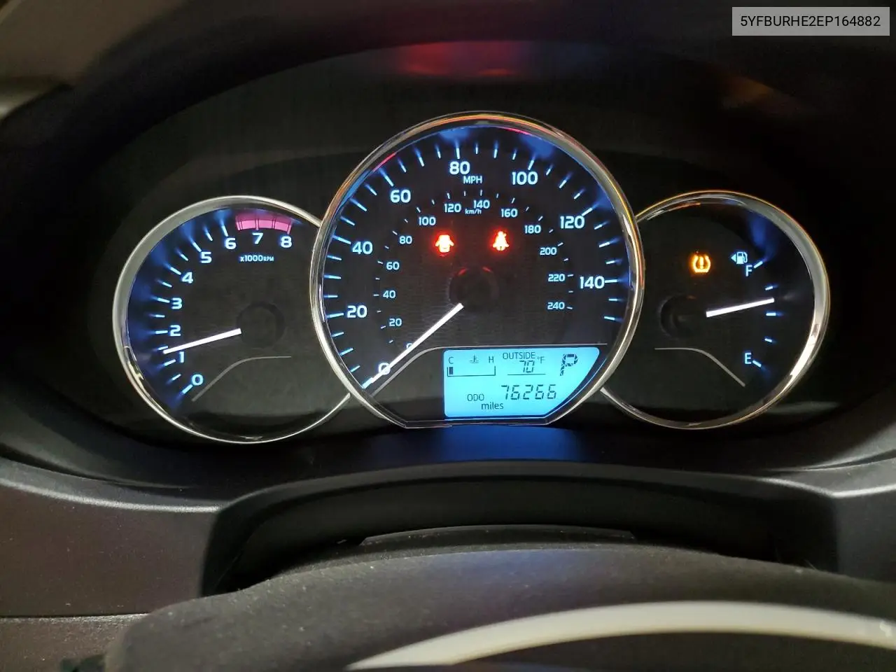 5YFBURHE2EP164882 2014 Toyota Corolla L