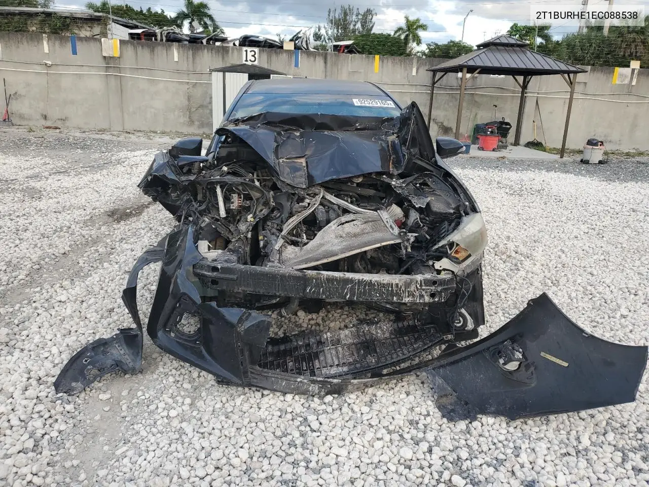 2T1BURHE1EC088538 2014 Toyota Corolla L
