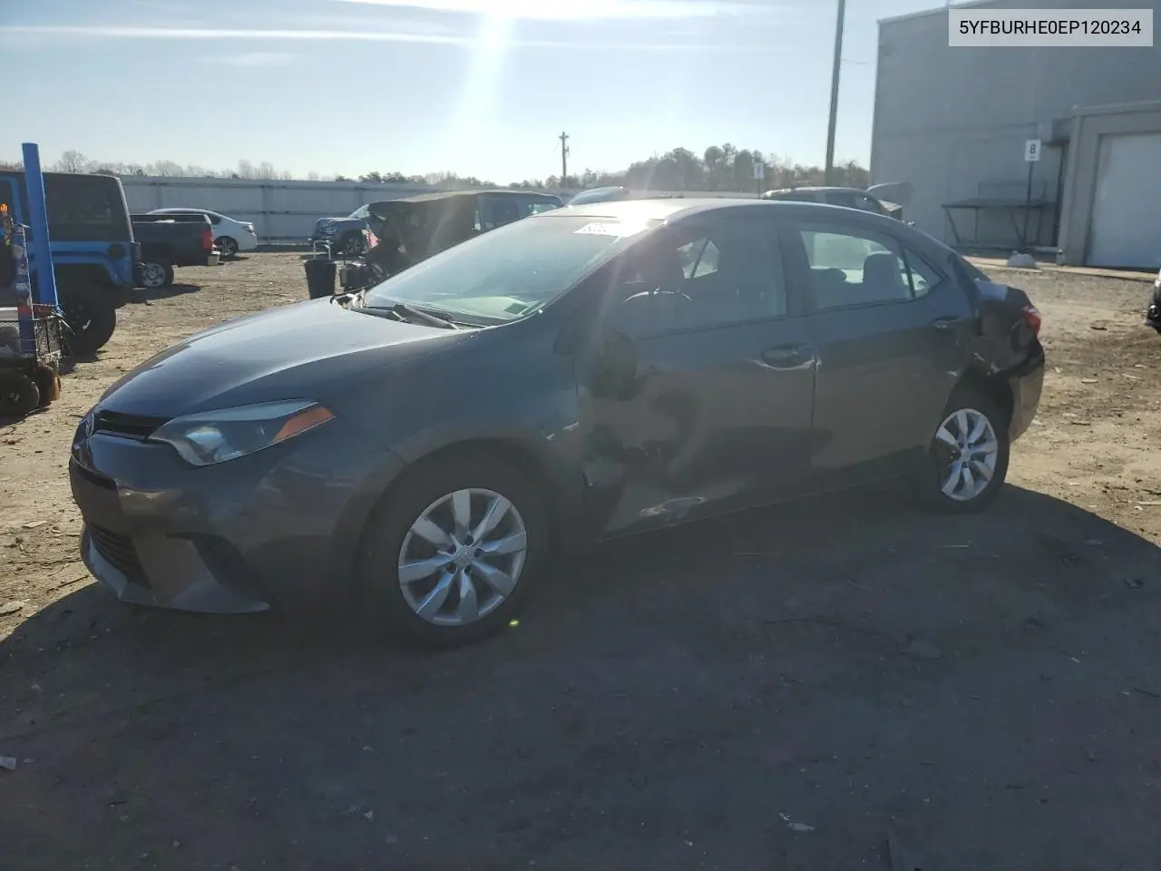 5YFBURHE0EP120234 2014 Toyota Corolla L