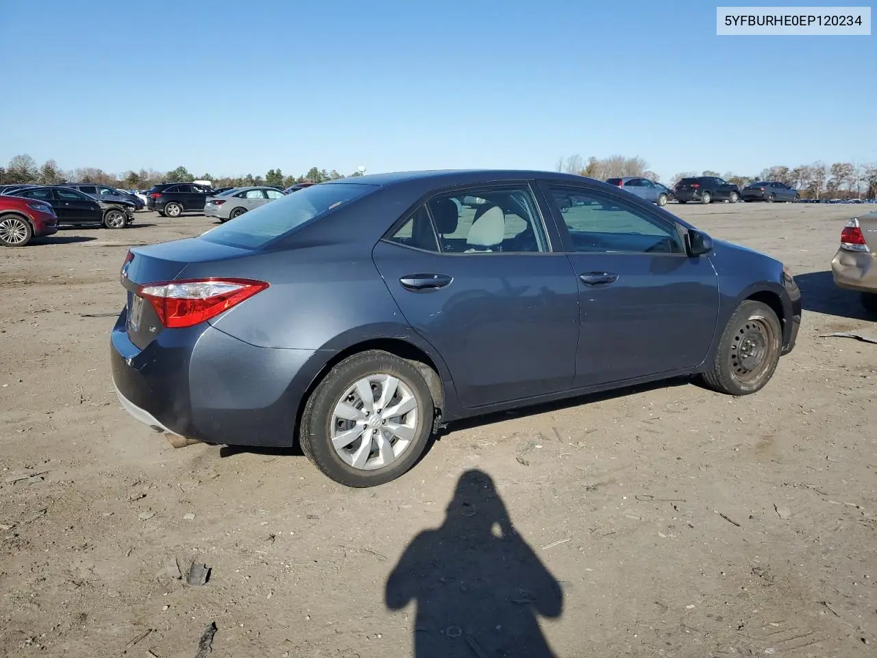 5YFBURHE0EP120234 2014 Toyota Corolla L