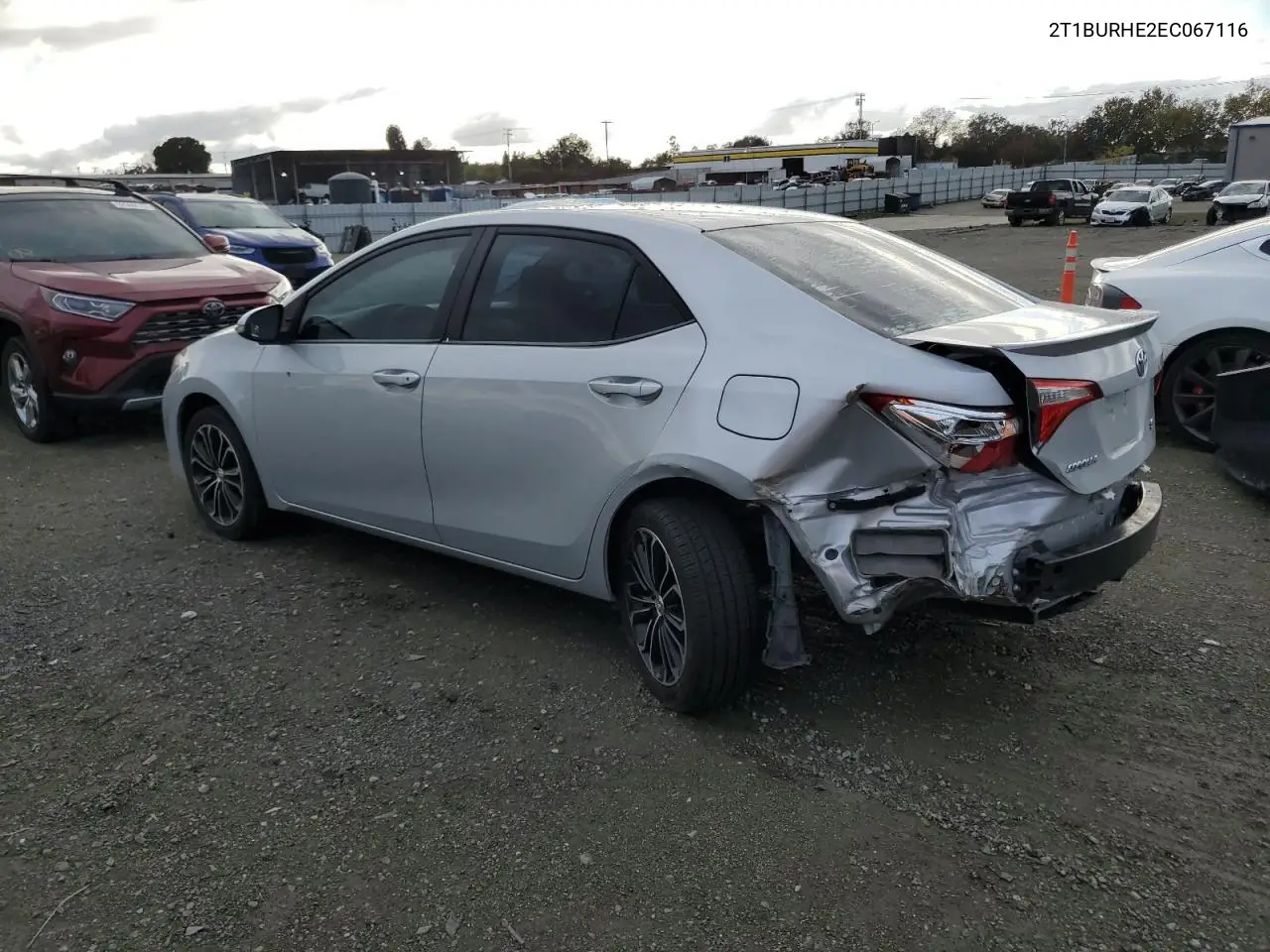 2T1BURHE2EC067116 2014 Toyota Corolla L
