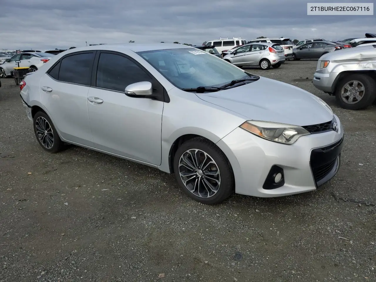2T1BURHE2EC067116 2014 Toyota Corolla L