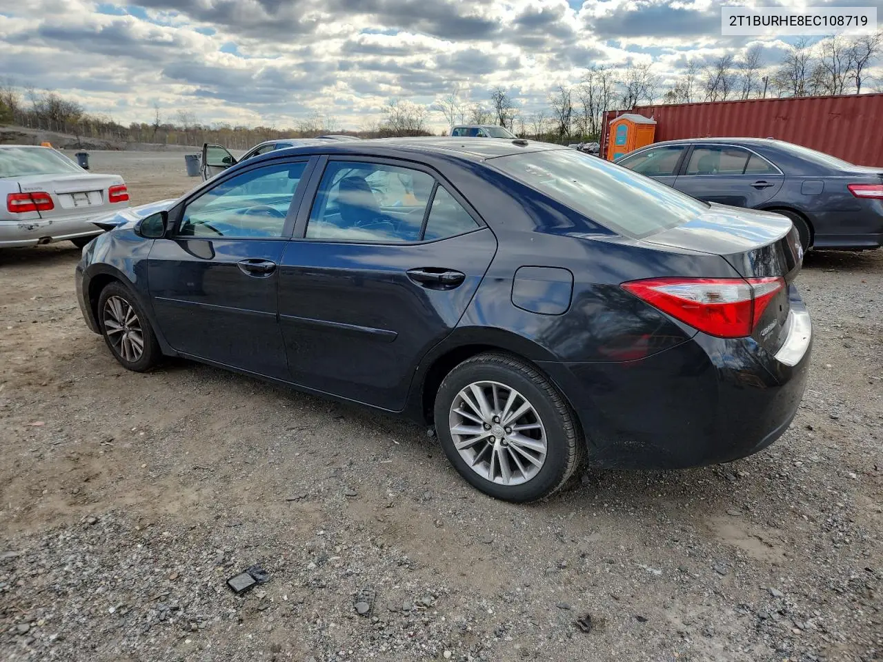 2T1BURHE8EC108719 2014 Toyota Corolla L