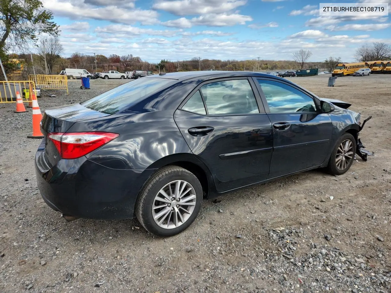 2T1BURHE8EC108719 2014 Toyota Corolla L