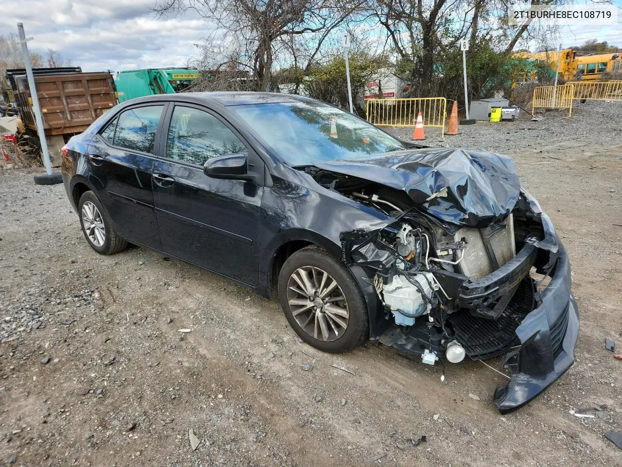 2T1BURHE8EC108719 2014 Toyota Corolla L