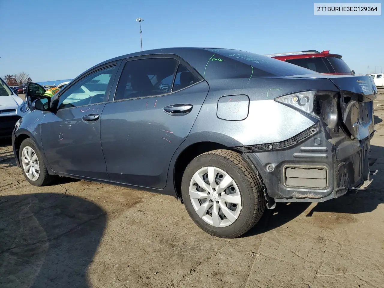 2T1BURHE3EC129364 2014 Toyota Corolla L