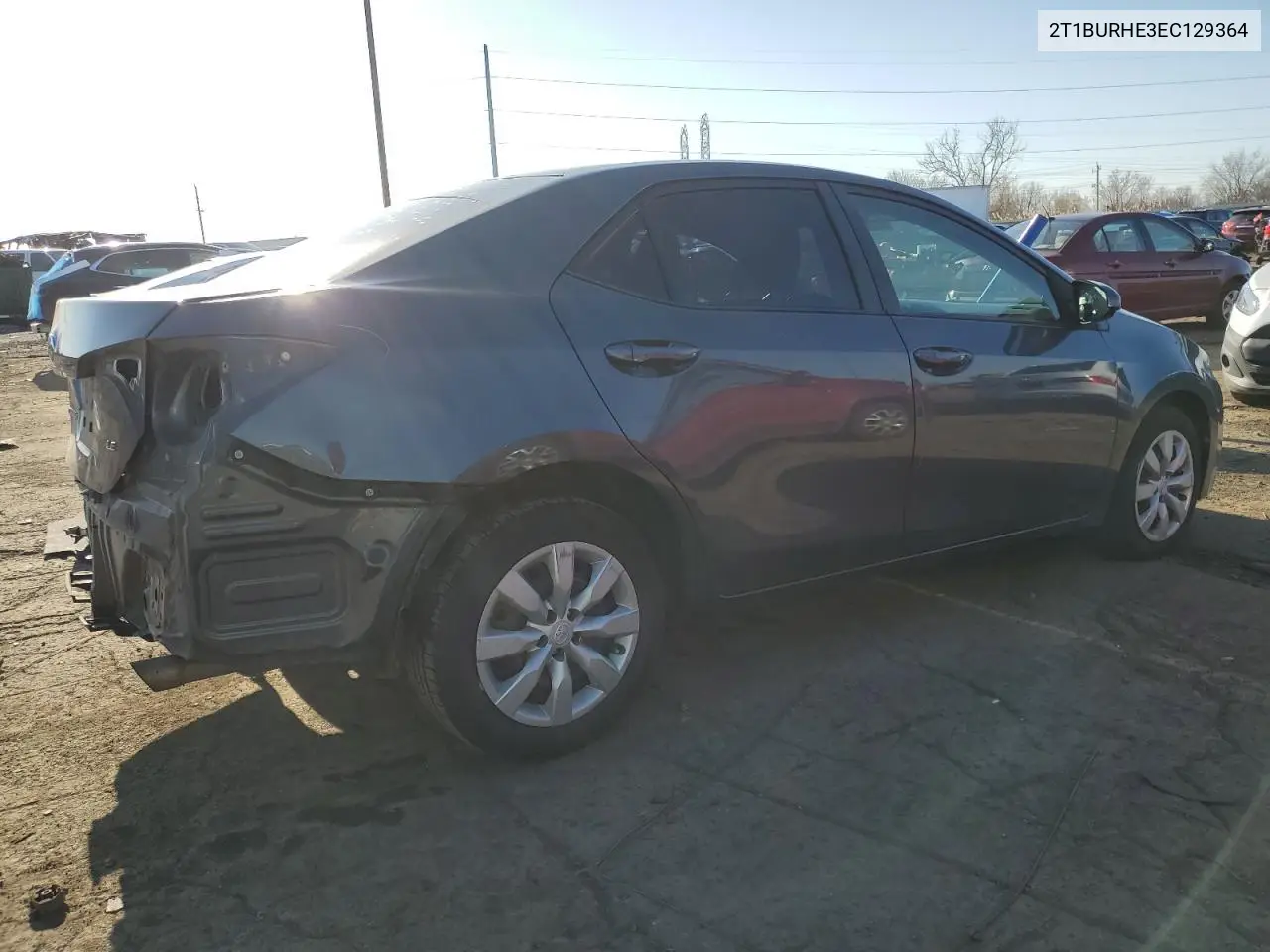 2T1BURHE3EC129364 2014 Toyota Corolla L