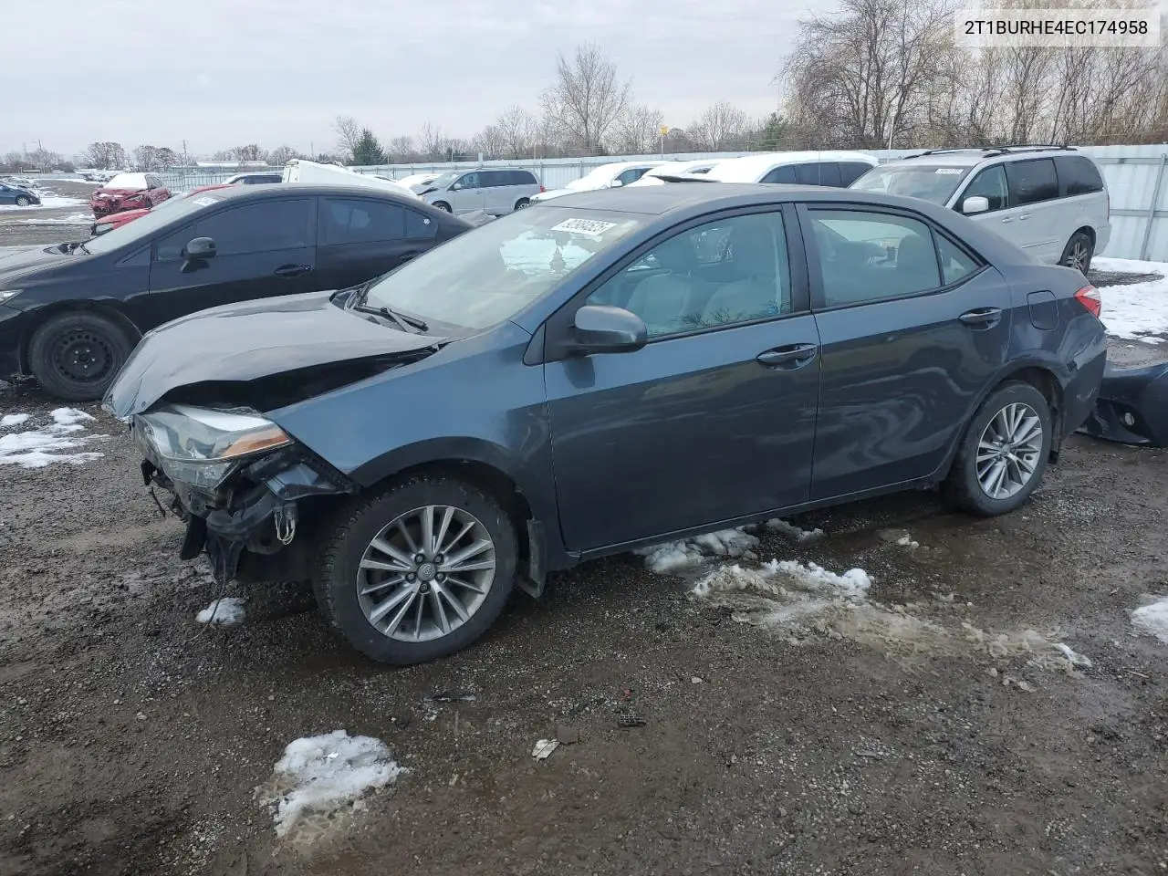 2T1BURHE4EC174958 2014 Toyota Corolla L