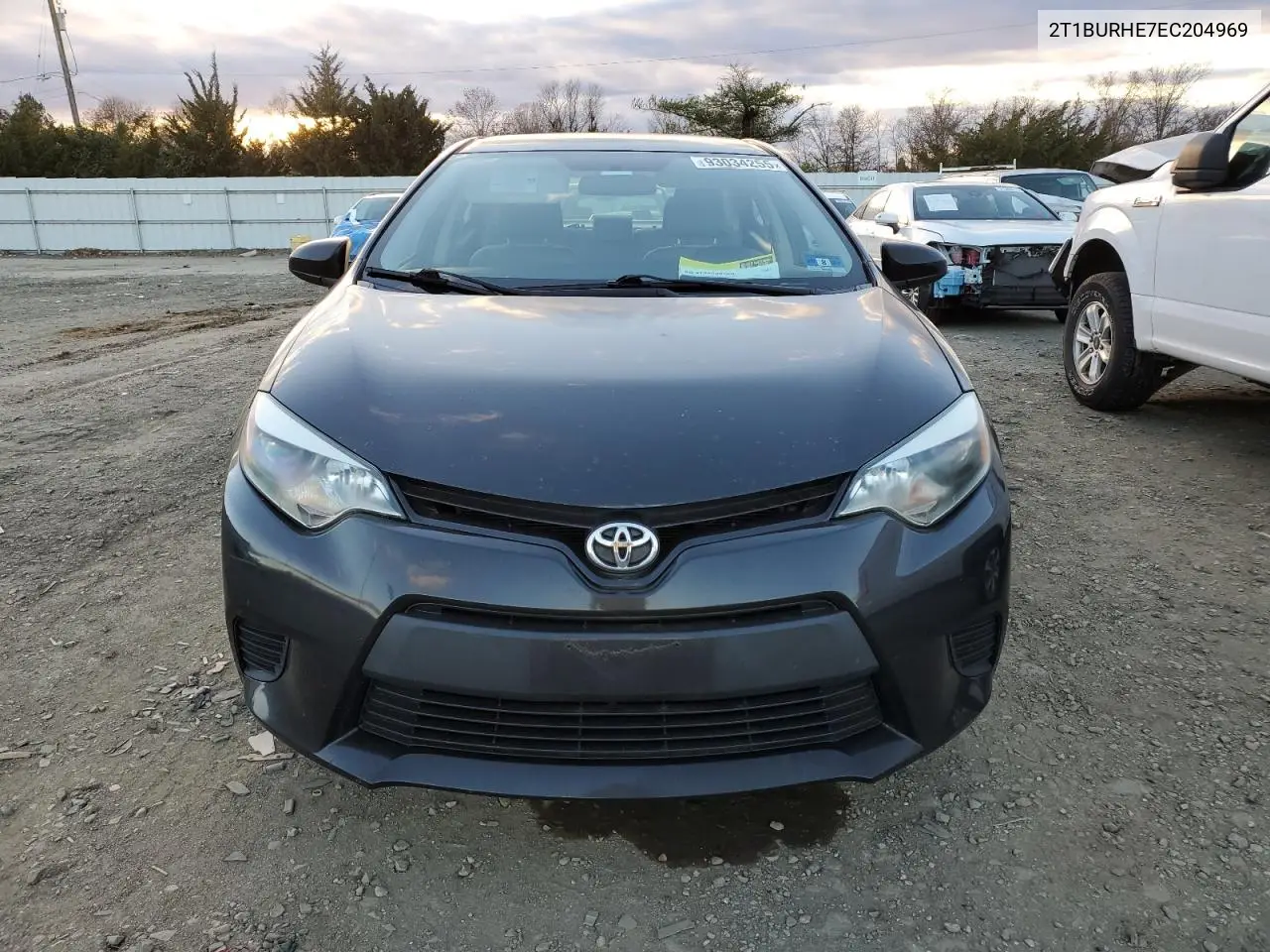 2T1BURHE7EC204969 2014 Toyota Corolla L