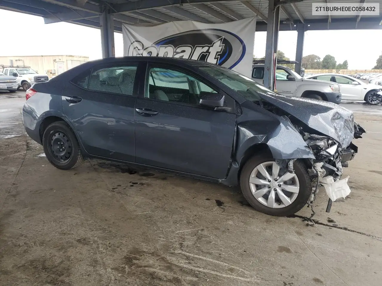 2T1BURHE0EC058432 2014 Toyota Corolla L