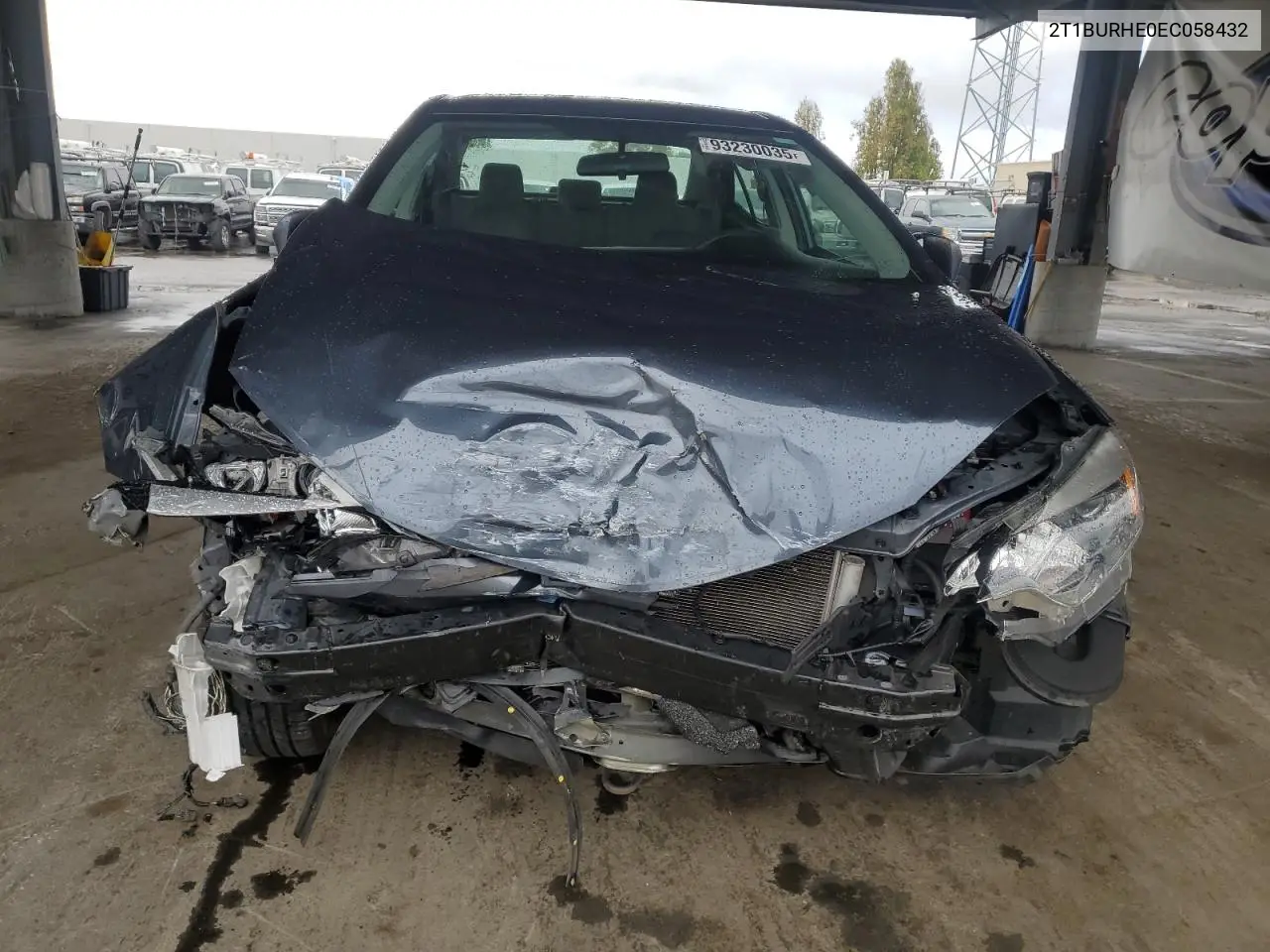 2T1BURHE0EC058432 2014 Toyota Corolla L