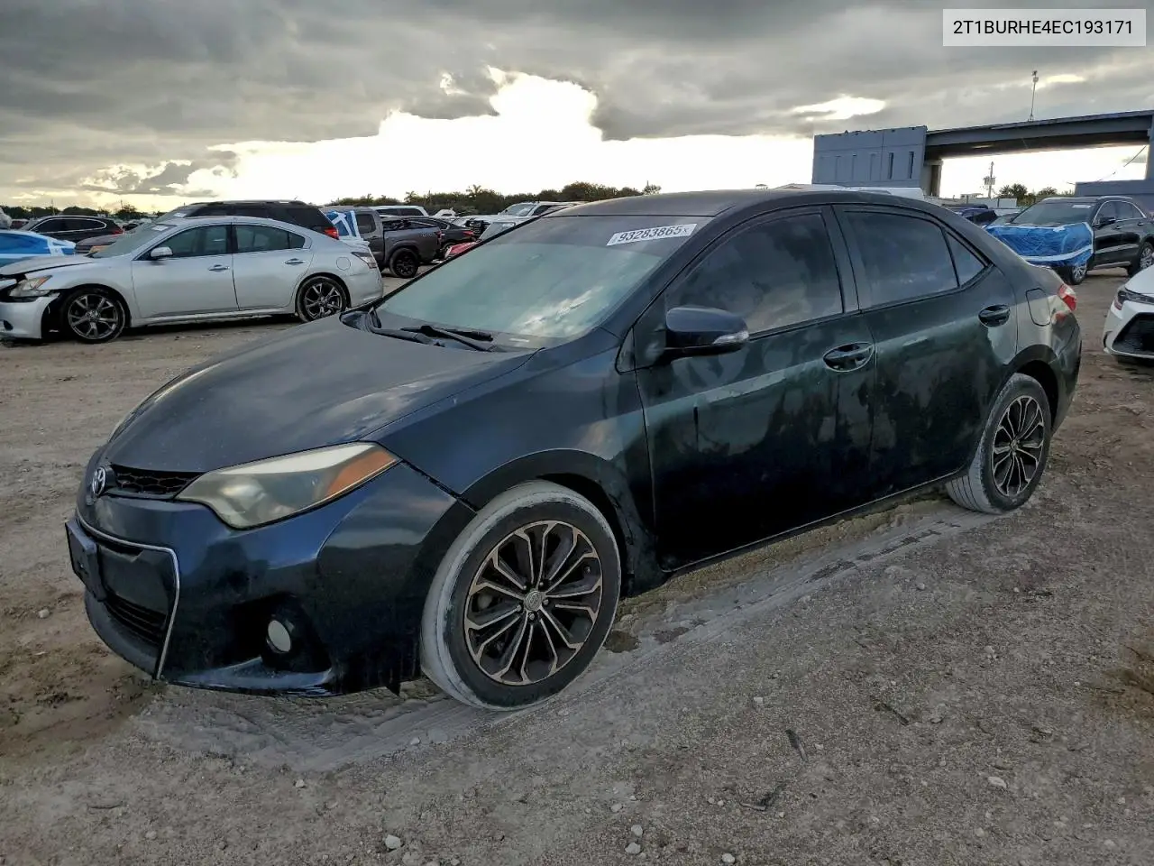 2T1BURHE4EC193171 2014 Toyota Corolla L