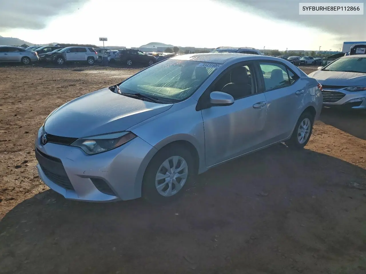5YFBURHE8EP112866 2014 Toyota Corolla L