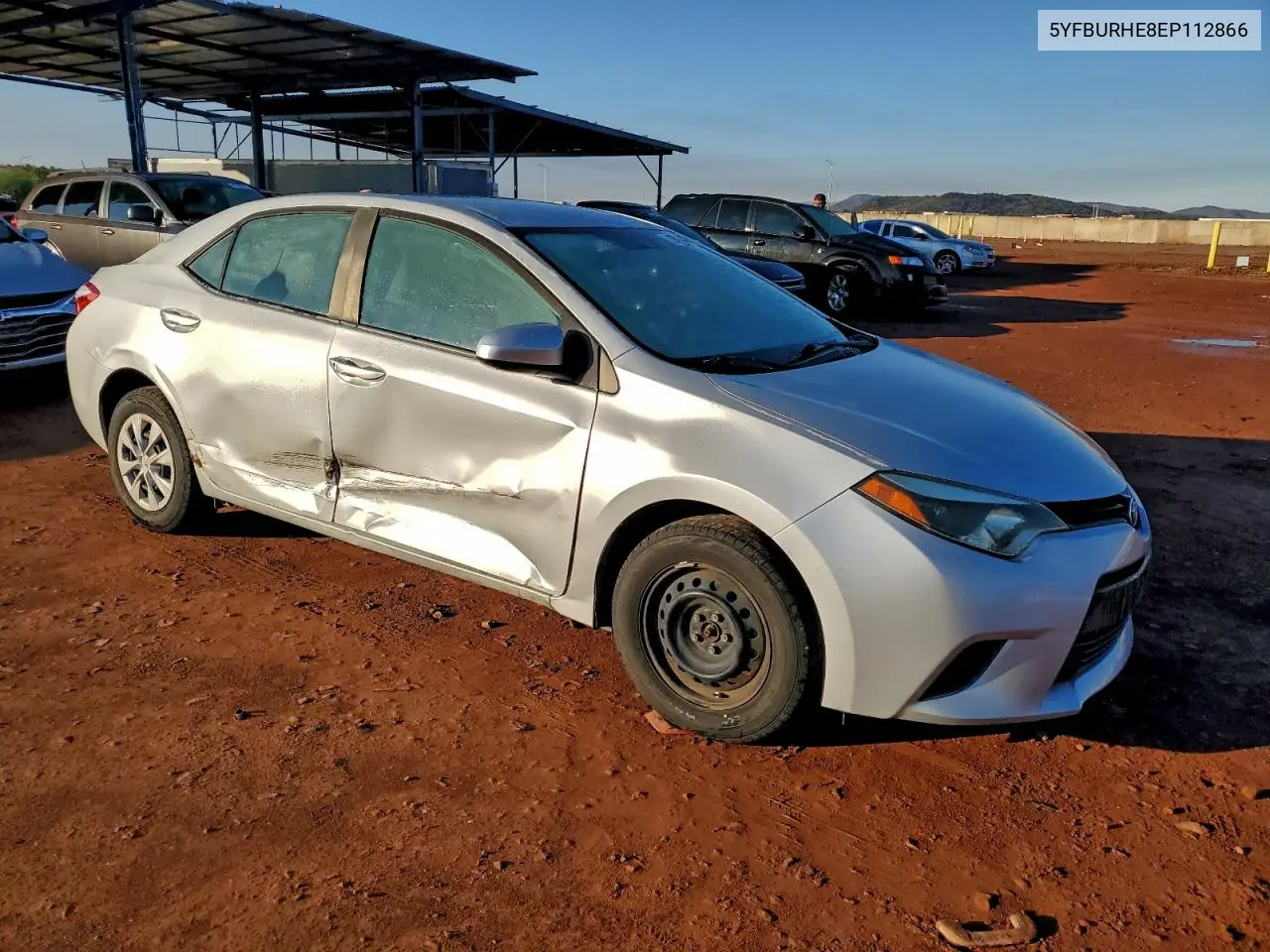5YFBURHE8EP112866 2014 Toyota Corolla L