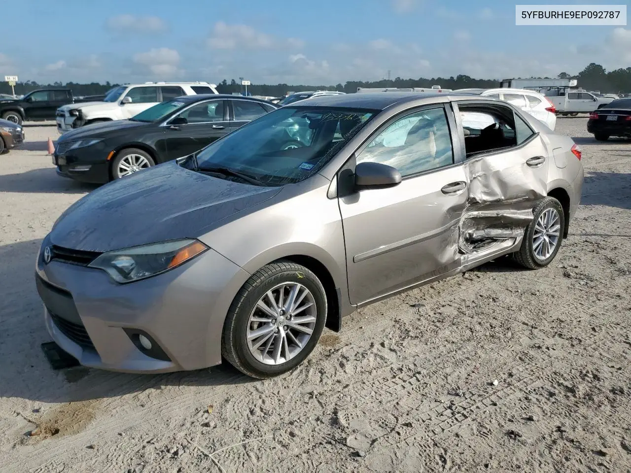5YFBURHE9EP092787 2014 Toyota Corolla L