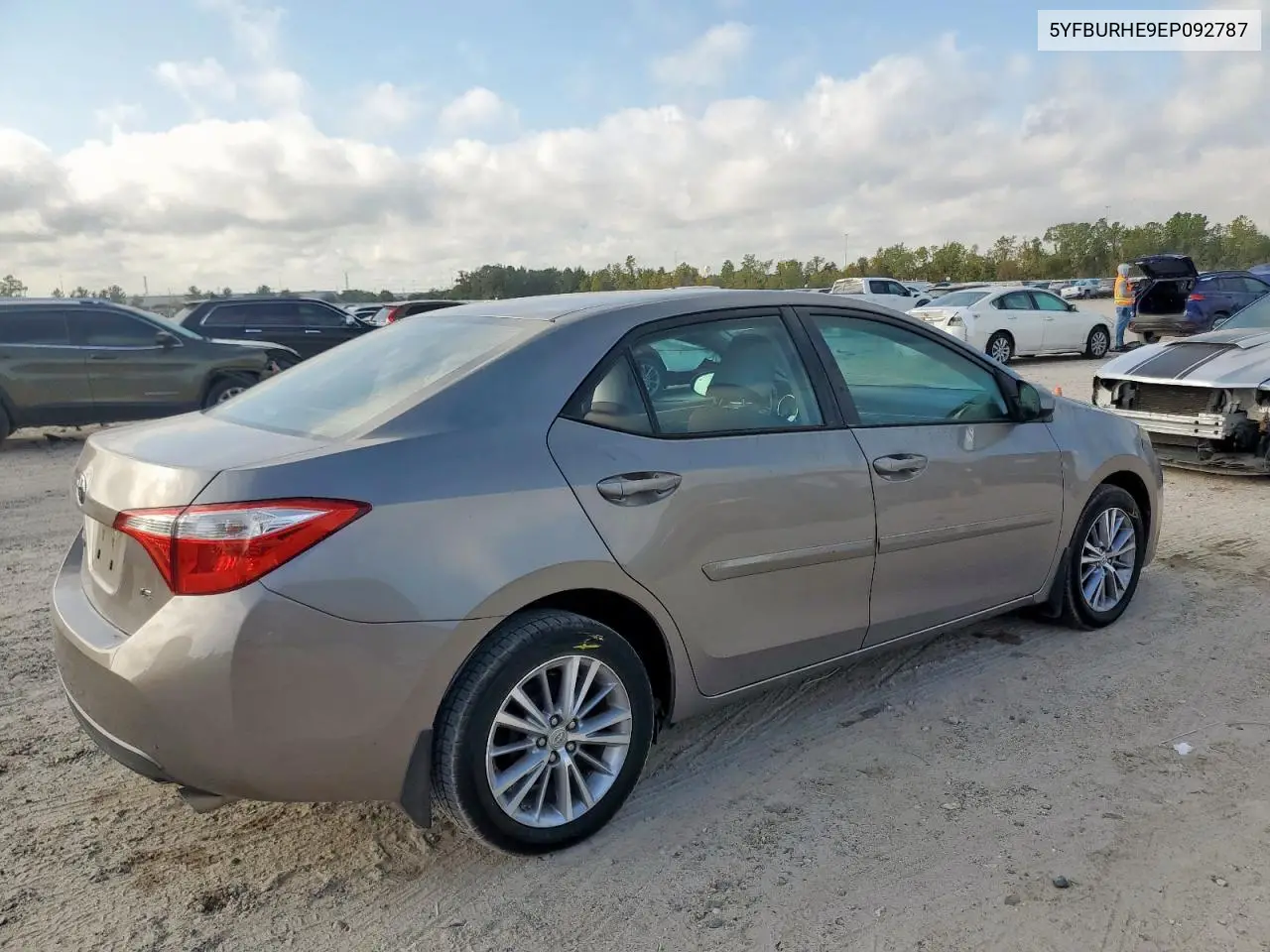 5YFBURHE9EP092787 2014 Toyota Corolla L