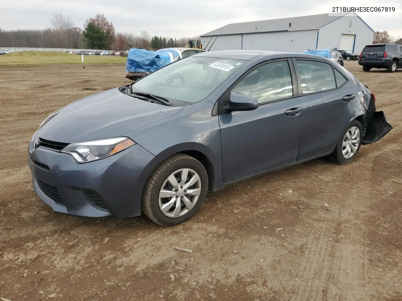 2T1BURHE3EC067819 2014 Toyota Corolla L