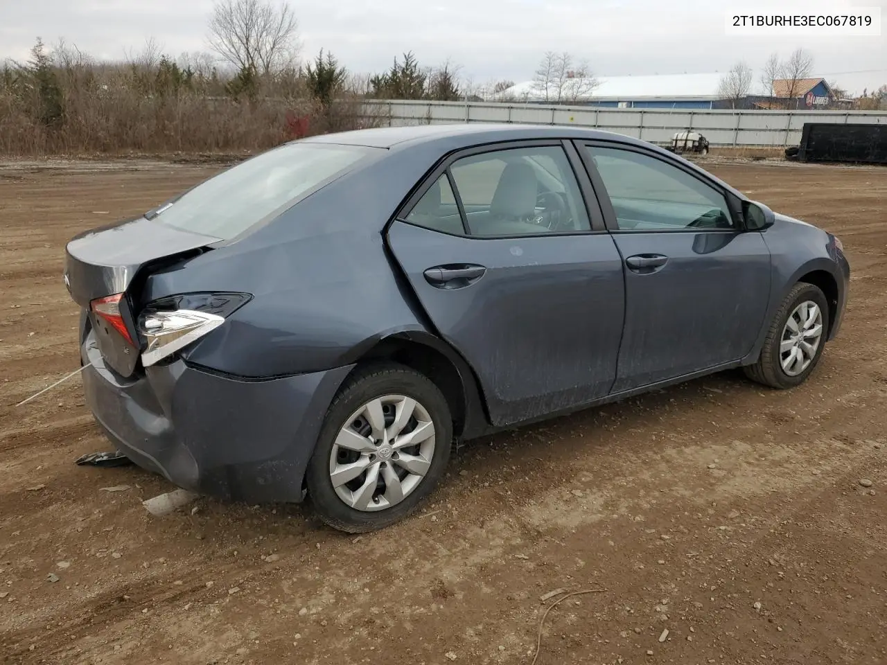 2T1BURHE3EC067819 2014 Toyota Corolla L