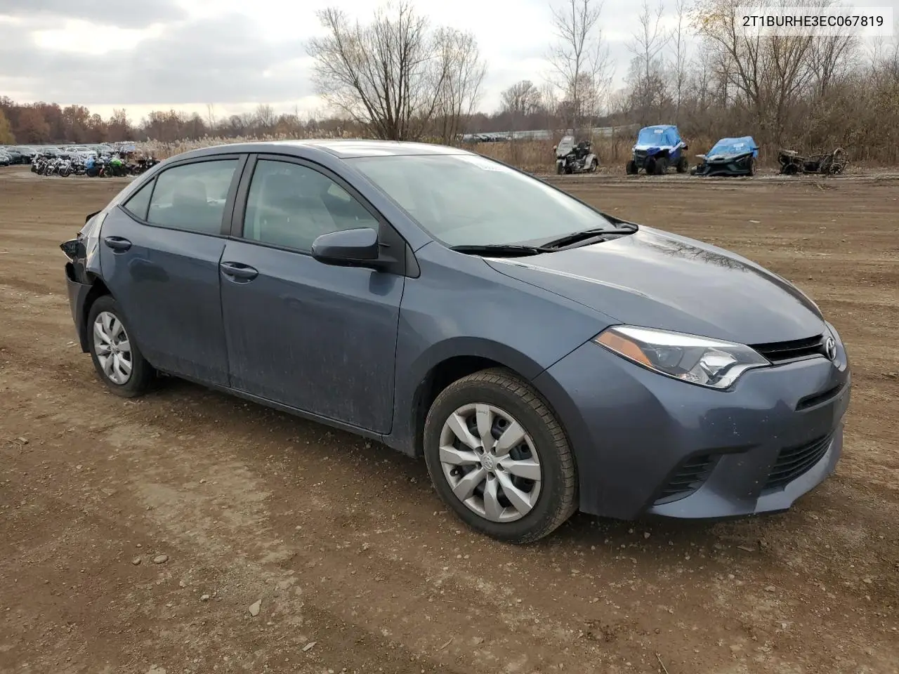 2T1BURHE3EC067819 2014 Toyota Corolla L