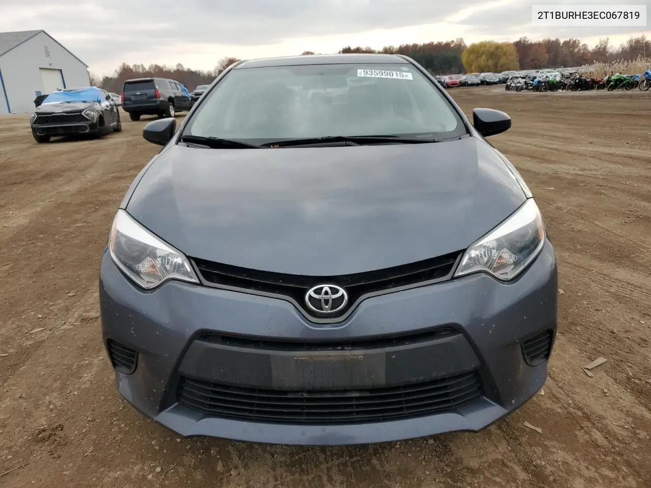 2T1BURHE3EC067819 2014 Toyota Corolla L