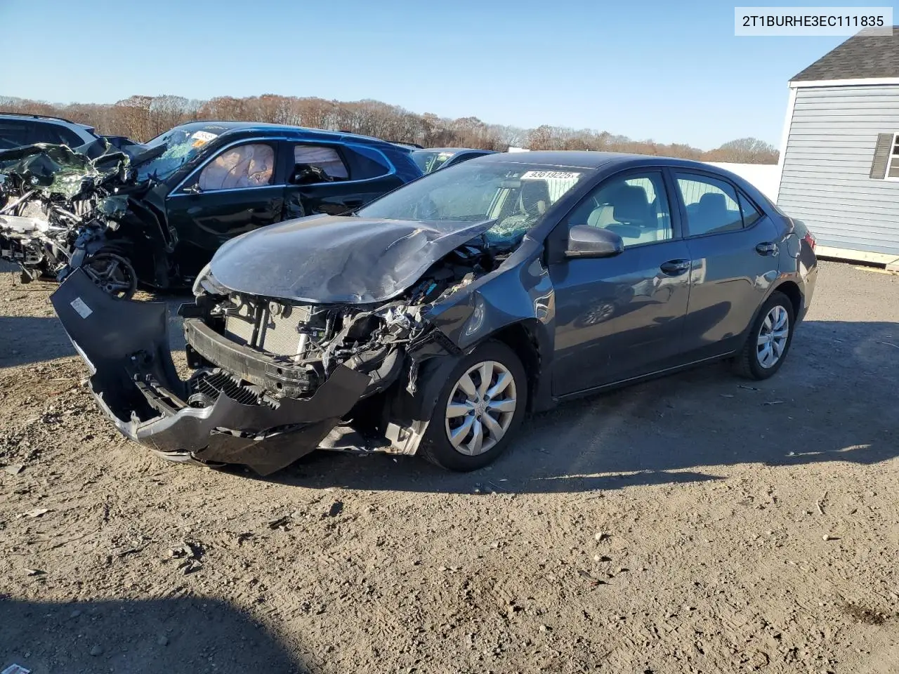 2T1BURHE3EC111835 2014 Toyota Corolla L