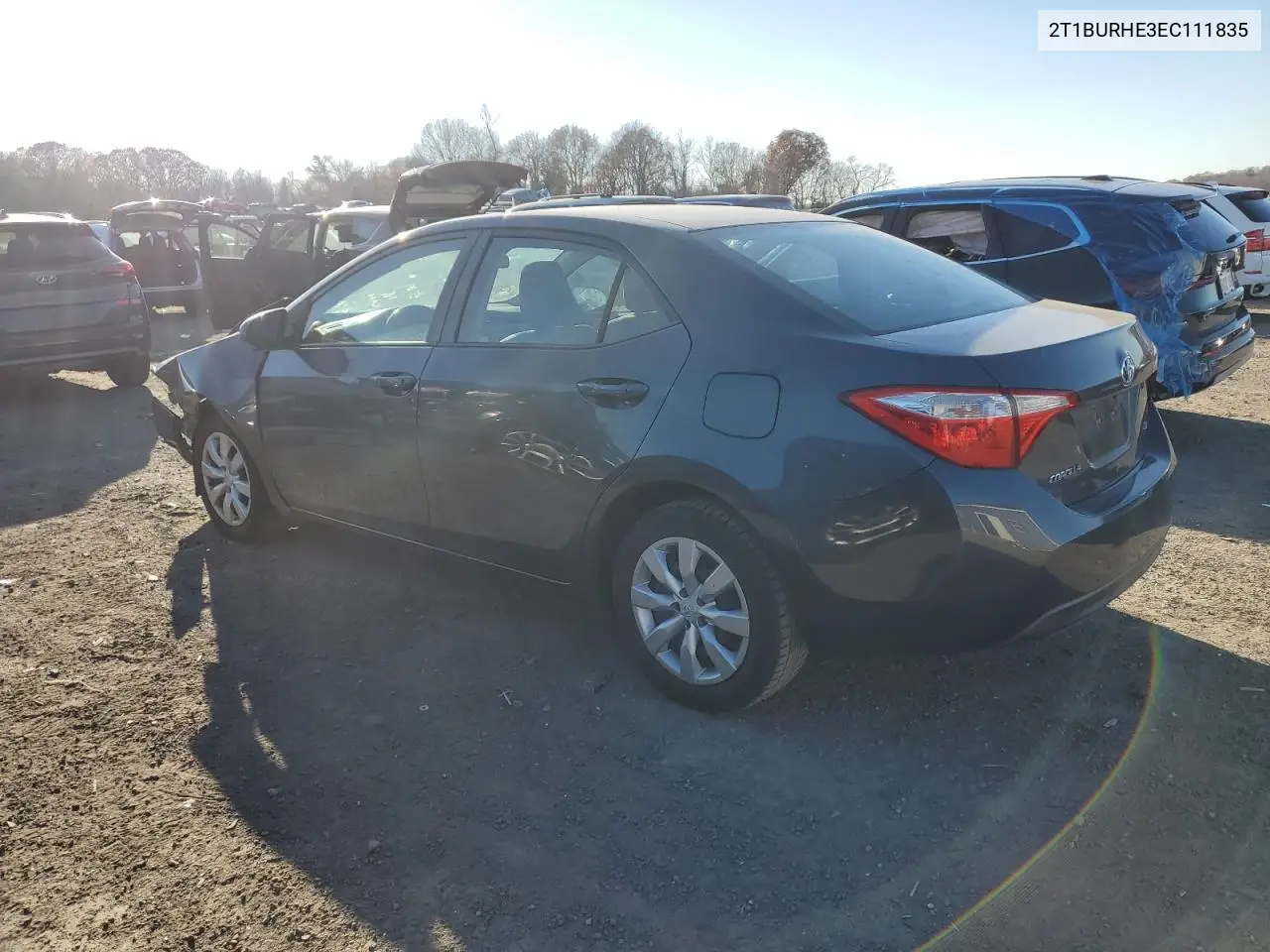 2T1BURHE3EC111835 2014 Toyota Corolla L