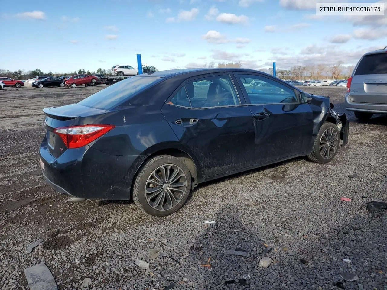 2T1BURHE4EC018175 2014 Toyota Corolla L