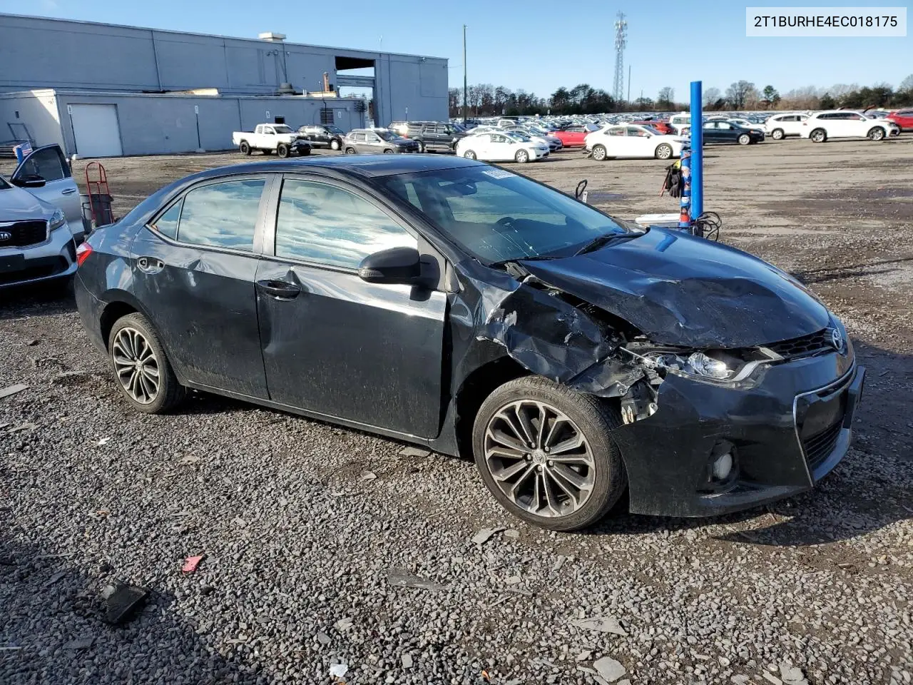 2T1BURHE4EC018175 2014 Toyota Corolla L