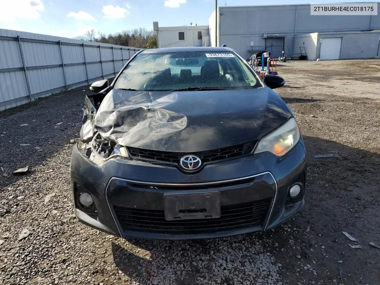2T1BURHE4EC018175 2014 Toyota Corolla L