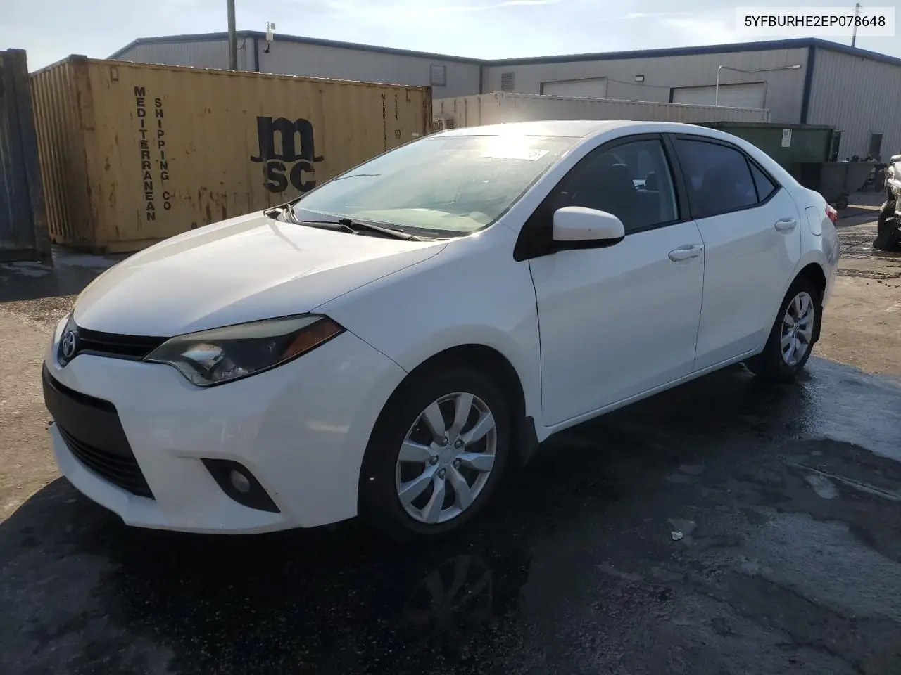 5YFBURHE2EP078648 2014 Toyota Corolla L