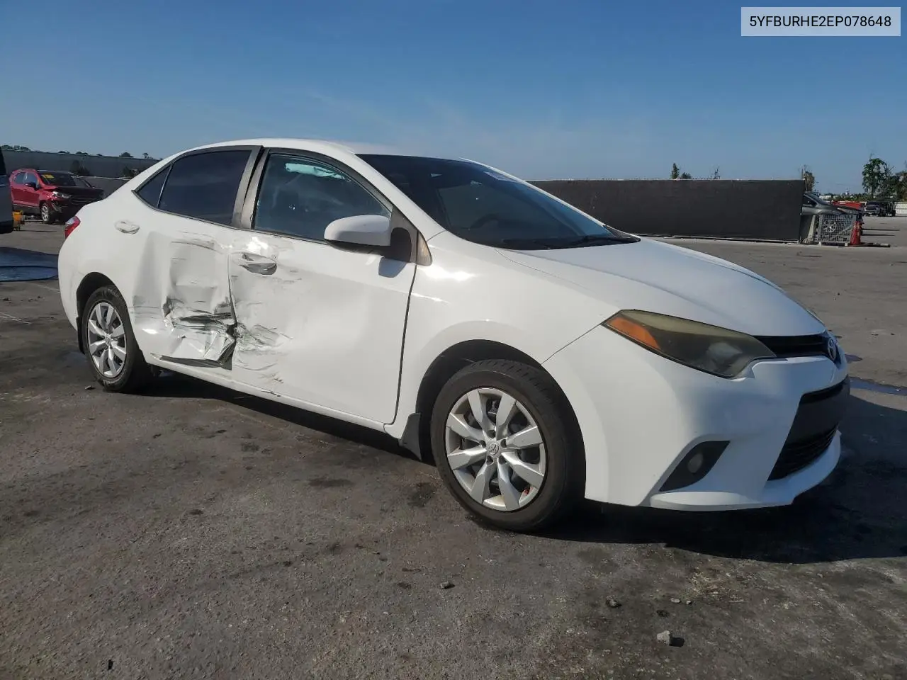 5YFBURHE2EP078648 2014 Toyota Corolla L