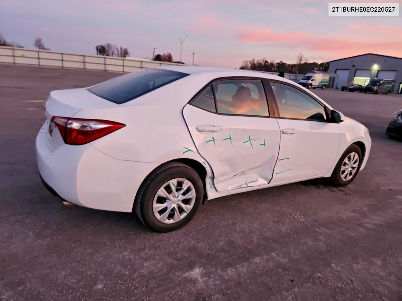 2T1BURHE0EC220527 2014 Toyota Corolla L