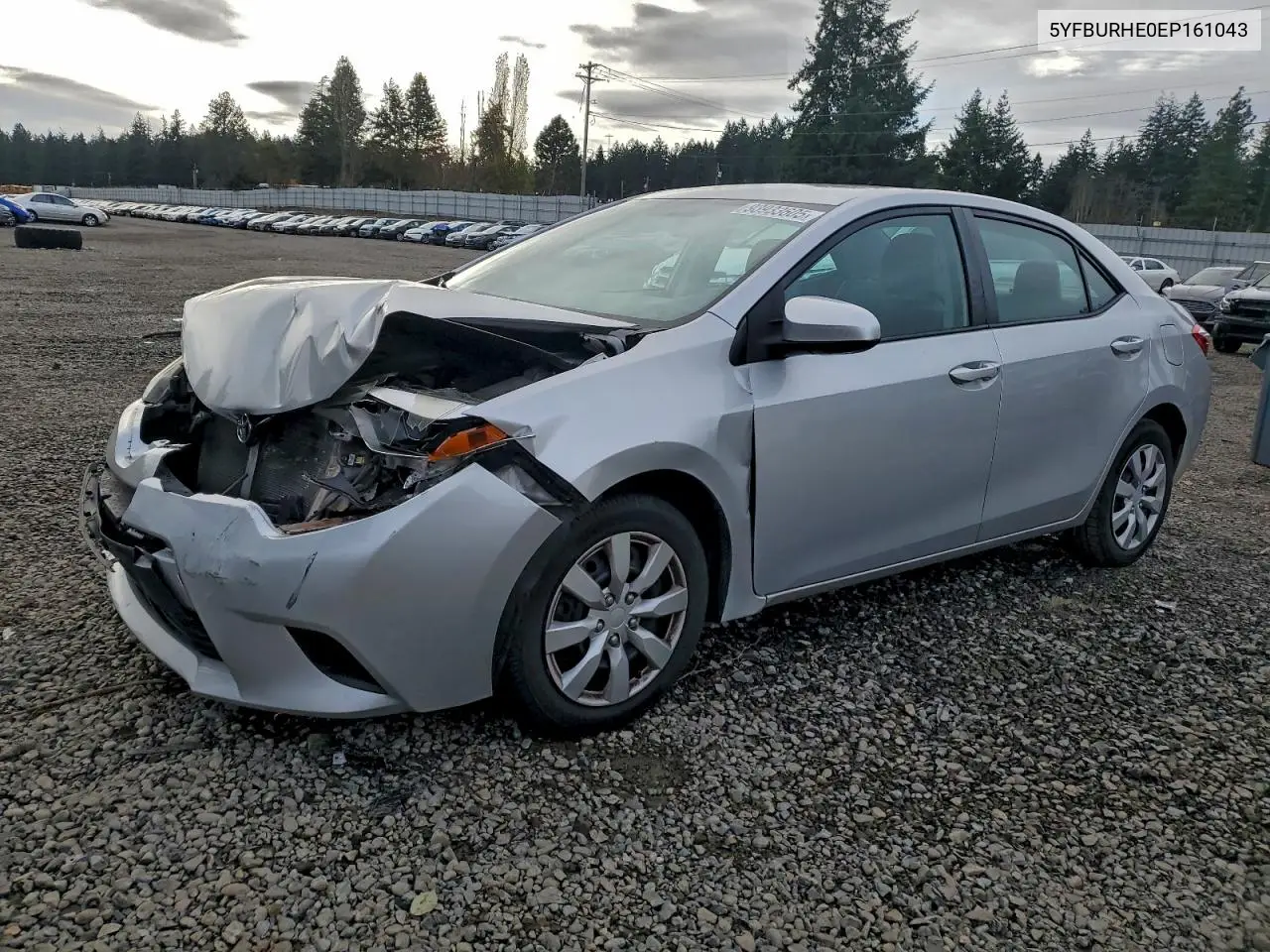 5YFBURHE0EP161043 2014 Toyota Corolla L