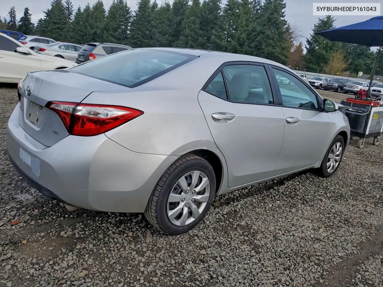 5YFBURHE0EP161043 2014 Toyota Corolla L