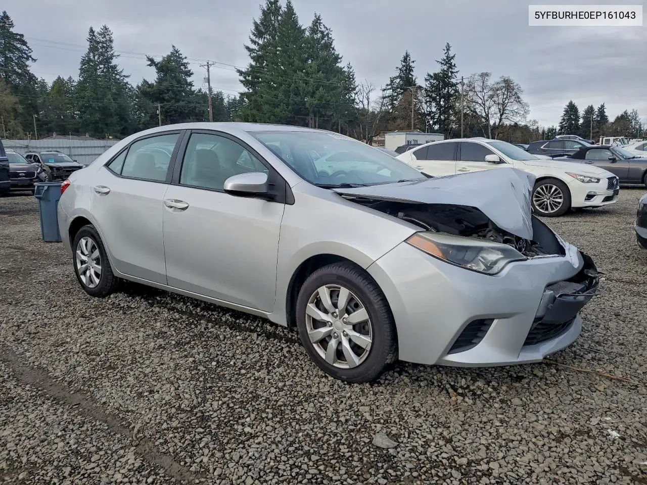 5YFBURHE0EP161043 2014 Toyota Corolla L
